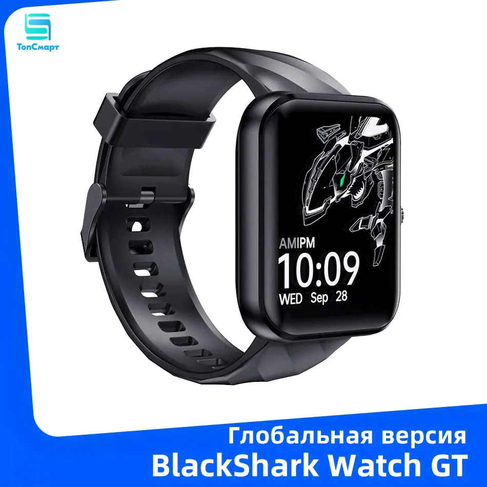 Black Shark Умные часы GT Умные часы с AMOLED-дисплеем 1.78, четкие часы для вызова по Bluetooth-0