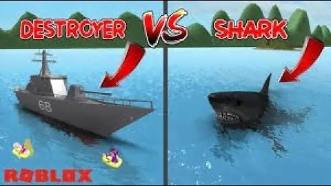 ROBLOX l Купил Destroyer l Shark Bite