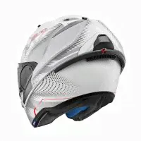 SHARK Мотошлем EVO-ONE 2 KEENSER, Цвет Белый/Серый/Красный