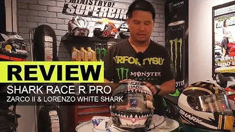 Shark Race R Pro Zarco II and Lorenzo White Shark