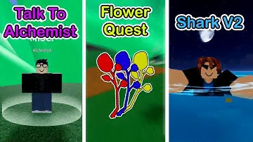 How to get Shark/Fish Race V2 Blox Fruits 2023 (Beginner's Guide)