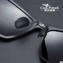 Новинка 2020 солнцезащитные очки Cook Shark мужские поляризационные водительские