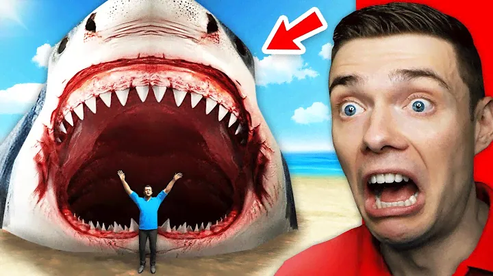 MEGALODON SHARK HUNTING Goes WRONG In GTA 5 (Scary)