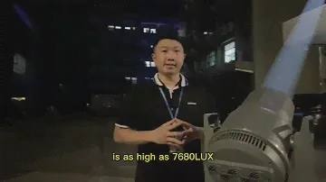 LIGHT SKY IP66 Waterproof 260W Laser Beam Moving Head- SHARK LASER