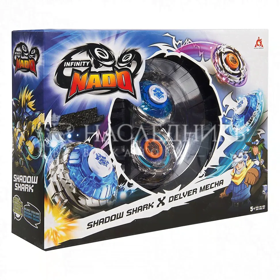 Инфинити Надо. 2 волчка Сплит, Shark&Mecha. TM Infinity Nado 36058