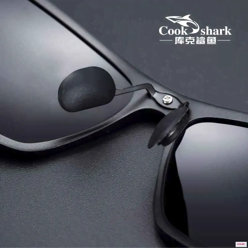 Новинка 2020 солнцезащитные очки Cook Shark мужские поляризационные водительские