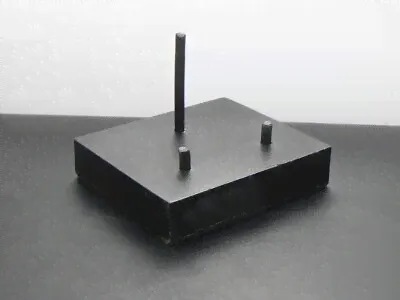 TOOTH NOT INCLUDED Black Megalodon Shark Tooth Display Stand shark teeth fossil